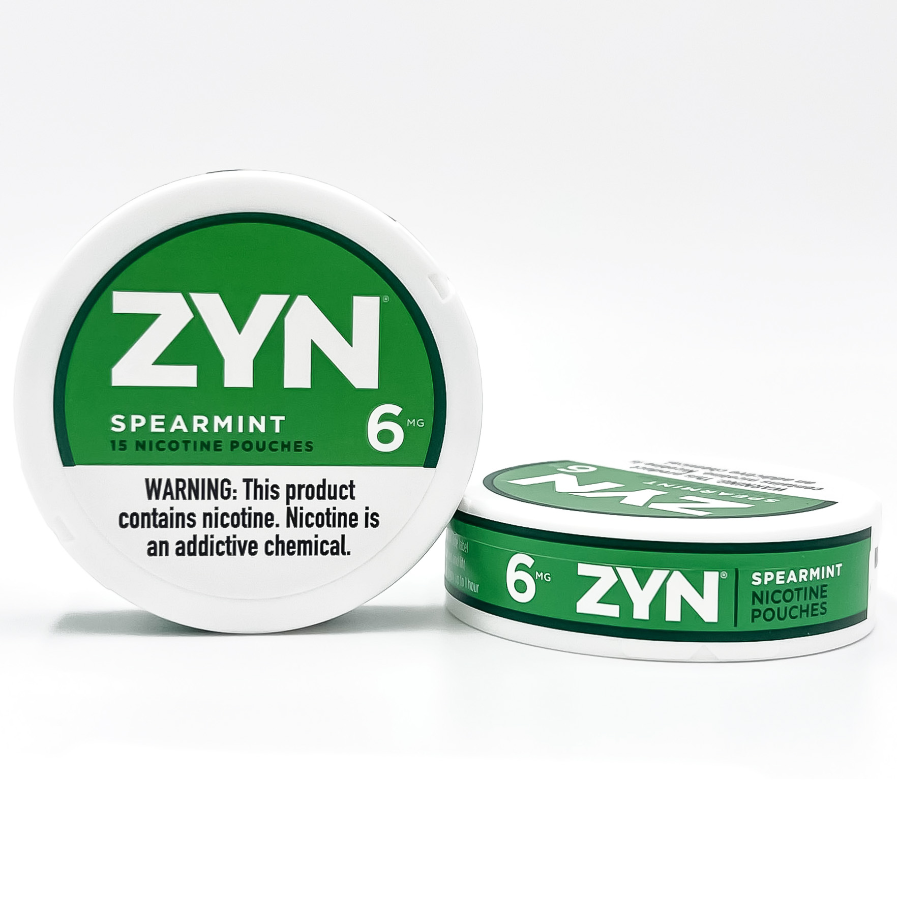 ZYN Spearmint Pouches (6mg x 15) - Discount Smokes