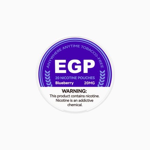 EGP Nicotine Pouches - Blueberry  (20MG x 20)