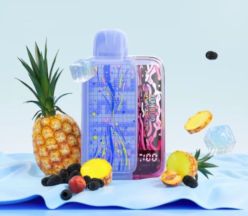 Lost Vape - Blue Razz Peach Pineapple Ice 10000