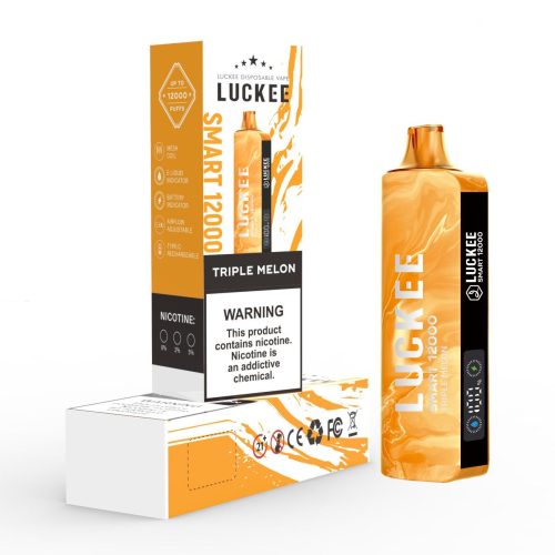 Disposable Nicotine Vape - Luckee Smart 12000 - Triple Melon