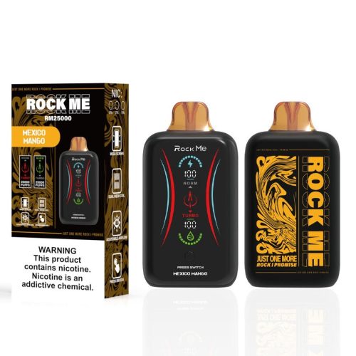 Disposable Nicotine Vape - Rockme 25000 - Mexico Mango