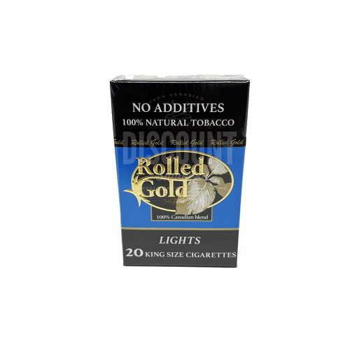 Rolled Gold Light Cigarettes - Image 3