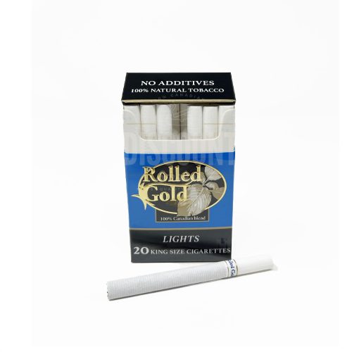 Rolled Gold Light Cigarettes - Image 2