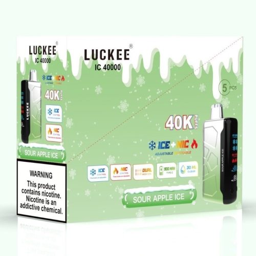 Luckee IC 40K – Sour Apple Ice - Image 2