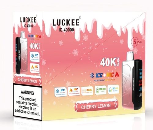 Luckee IC 40K – Cherry Lemon - Image 2