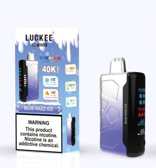 Luckee IC 40K – Blue Razz Ice
