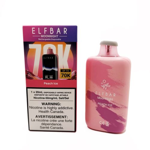 Elfbar Moonnight 70000 – Peach Ice