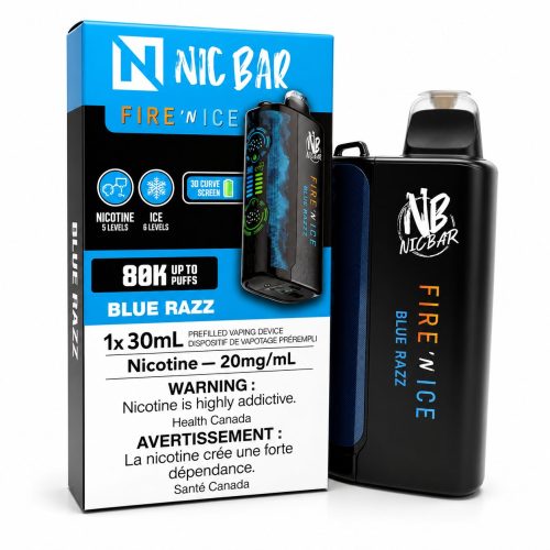Nic Bar 80K – Blue Razz