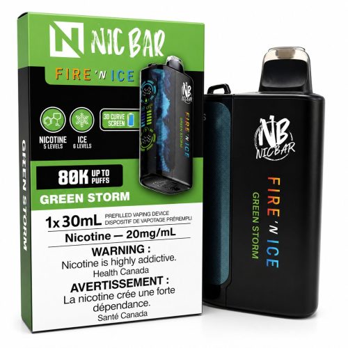 Nic Bar – 80K Green Storm