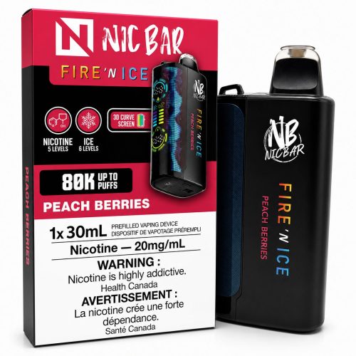 Nic Bar 80K – Peach Berries