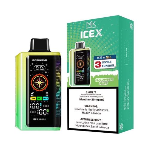 Maskking IceX 40K – Cucumber Mint