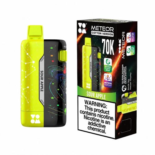 Voom Meteor 70K – Sour Apple Ice