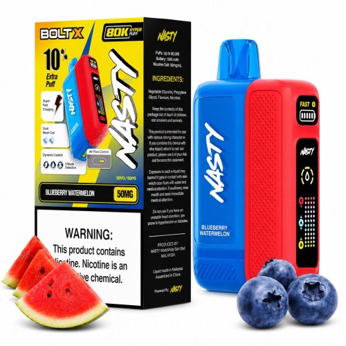 Nasty BoltX 80k Blueberry Watermelon