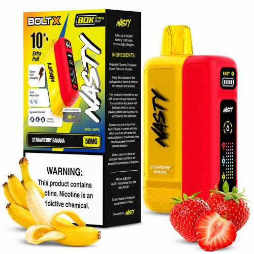 Nasty BoltX 80k Strawberry Banana