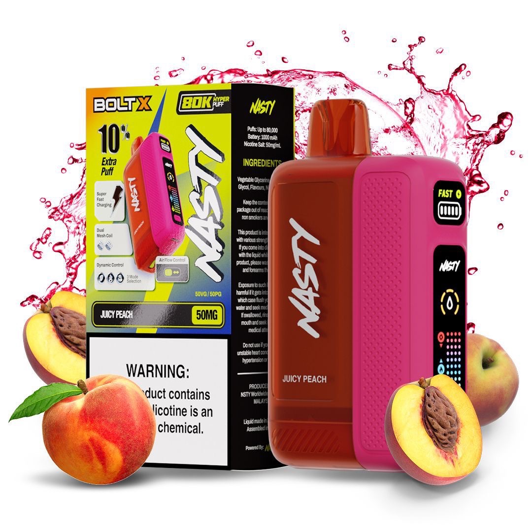 Nasty BoltX 80k Juicy Peach